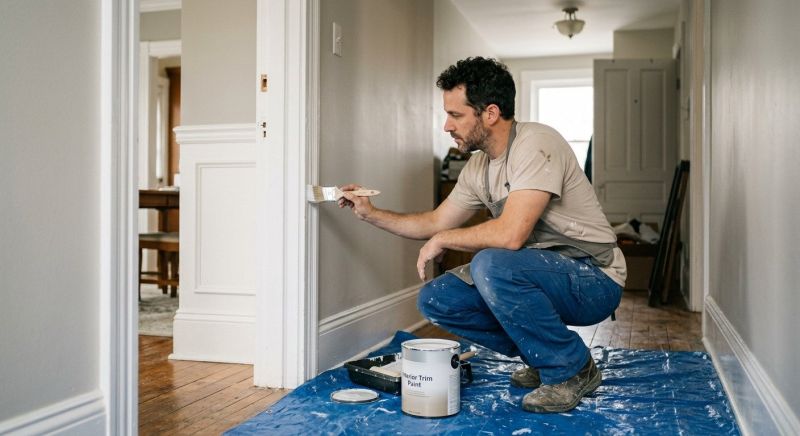 Mantel Painting in Waco, TX